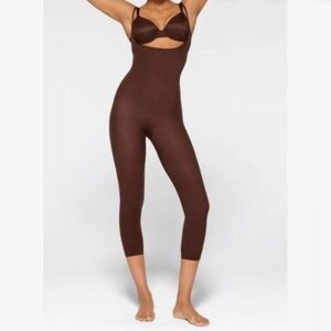 SKIMS Sculpting Open Bust Catsuit